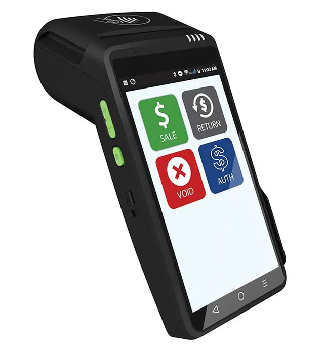 The Dejavoo QD4 terminal, the free terminal every Pacta shop gets